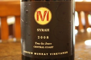 2008_Andrew_Murray_Vineyards_Tous_Les_Jours_Syrah