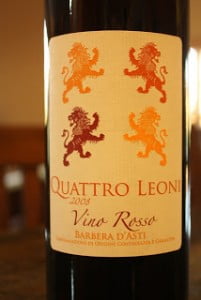 2008_Quattro_Leoni_Vino_Rosso_Barbera_dAsti