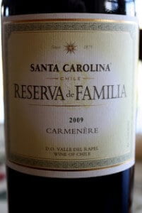2009_Santa_Carolina_Reserva_de_Familia_Carmenere