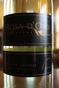 2009_Rosa_D'Oro_Muscat_Cannelli