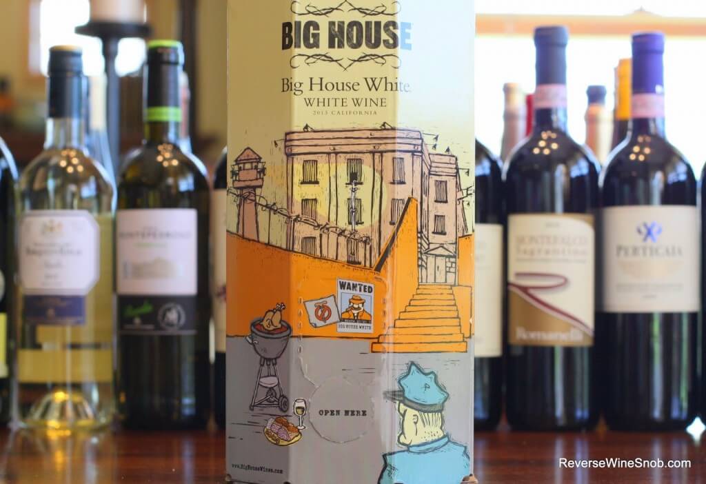 The Best Box Wines Big House White • Reverse Wine Snob