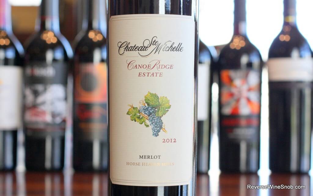 Chateau Ste Michelle Canoe Ridge Estate Merlot - Dry, Dusty and Delicious