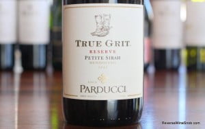 Parducci True Grit Reserve Petite Sirah - A Stampede of Big, Rich Flavors