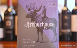 Archer Roose Carmenere - Hits the Bullseye