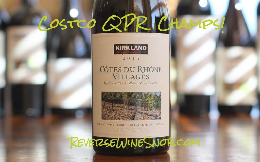 Kirkland Signature Cotes du Rhone Villages Review