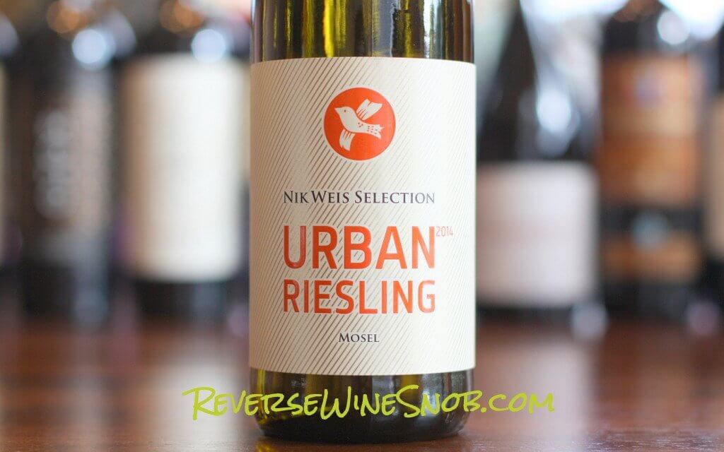Nik Weis Urban Riesling - Saintly • Reverse Wine Snob®