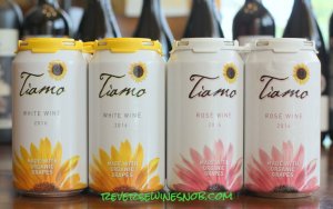 Tiamo Organic Wines in a Can - The Complete Package