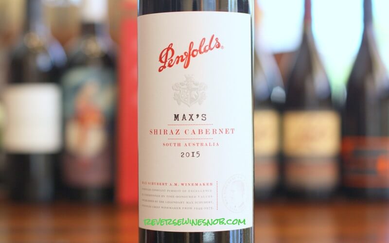 Penfolds Max's Shiraz-Cabernet Sauvignon - Seriously Easy