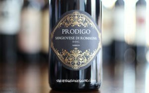Prodigo Sangiovese di Romagna Riserva - A Floral, Fruity Delight