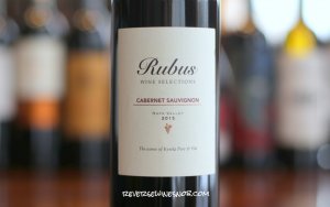 Rubus Napa Valley Cabernet Sauvignon - Napa-licious!