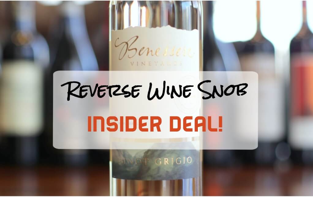 Benessere Napa Valley Pinot Grigio - Vibrantly Delicious