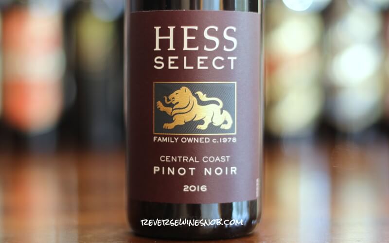 Hess Select Pinot Noir - Dependable and Delicious