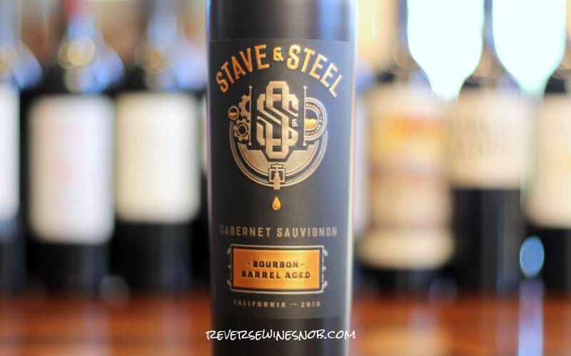 Stave & Steel Bourbon Barrel Aged Cabernet Sauvignon - Hot Stuff