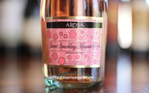 Arosa Sweet Sparkling Moscato Rosé - True To Its Name