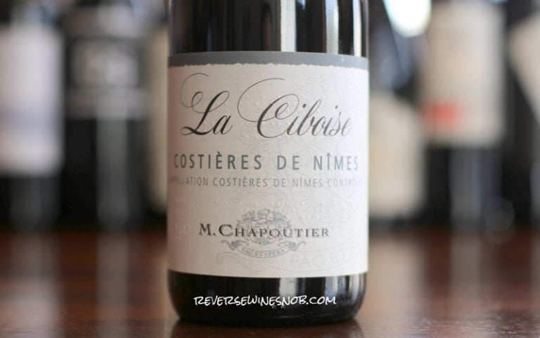 M. Chapoutier La Ciboise Costieres de Nimes Rouge - Unknown Rhone