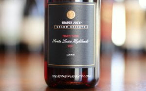 Trader Joe's Grand Reserve Santa Lucia Highlands Pinot Noir – First-Class