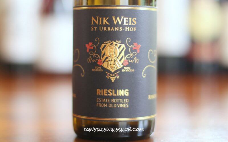 Nik Weis St Urbans Hof Estate Riesling Old Vines - Scrumptious Stuff