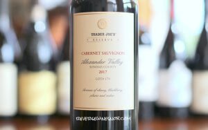 Trader Joe's Reserve Alexander Valley Cabernet Sauvignon Lot 179 - Plummy!