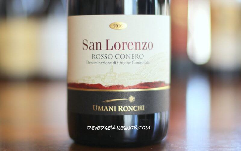 Umani Ronchi San Lorenzo Rosso Conero - More Montepulciano Please