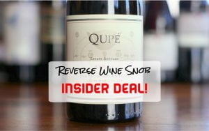 $25 Off Per Bottle INSIDER DEAL! Qupé Bien Nacido Hillside Estate Syrah