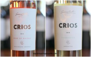 Crios Torrontés and Rosé of Malbec - Scrumptious Summertime Sippers