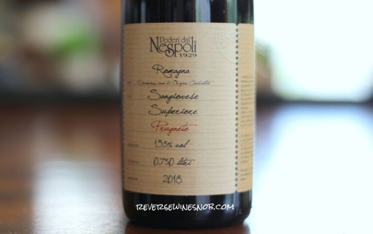 Poderi dal Nespoli Prugneto Sangiovese Superiore - Enjoyable