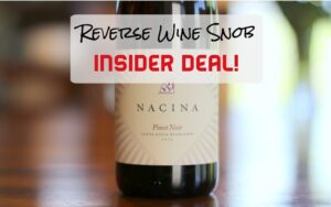 65% Off INSIDER DEAL! Nacina Santa Lucia Highlands Pinot Noir from Tudor Wines
