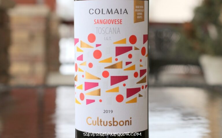 Cultusboni Colmaia Organic Sangiovese - Very Enjoyable