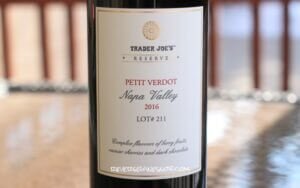 Trader Joe's Reserve Petit Verdot Napa Valley - A Bit of a Letdown