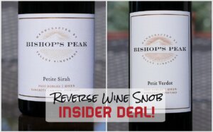 INSIDER DEAL! Bishop's Peak Petite Sirah and Petit Verdot - Perfect 10s