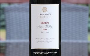 Trader Joe's Reserve Napa Valley Merlot Lot 202