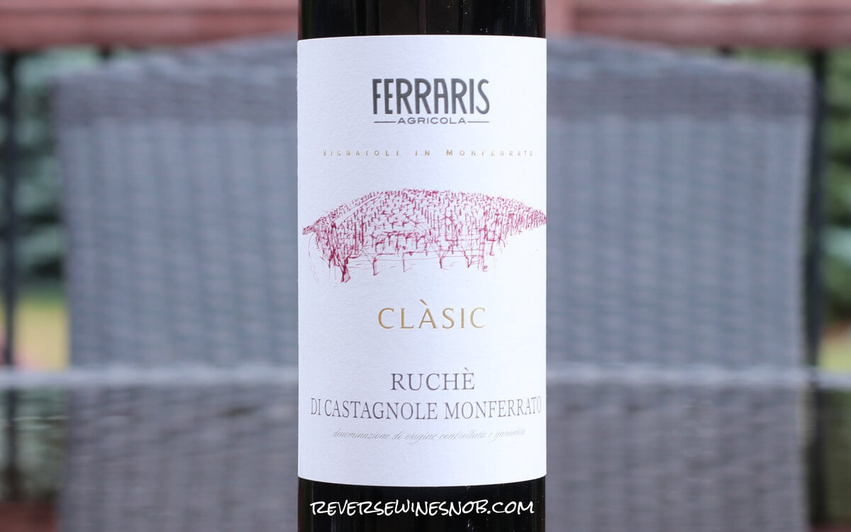 Ferraris Ruchè di Castagnole Monferrato - A Pleasure From Piedmont