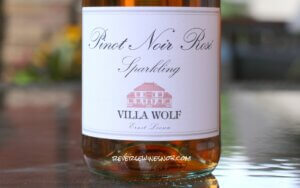 Villa Wolf Sparkling Pinot Noir Rosé - Mouthwatering