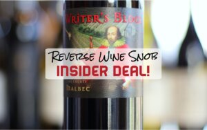 50% Off Bulk Buy INSIDER DEAL! Writer's Block Malbec