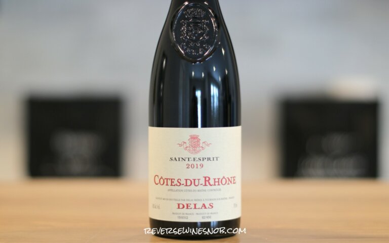 Delas Saint-Espirit Cotes du Rhone - The Complete Package