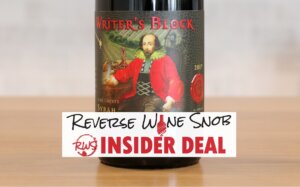 INSIDER DEAL! Writer's Block Syrah - Impressive