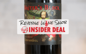 INSIDER DEAL! Writer's Block Zinfandel - Classic Yum