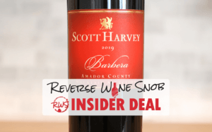 INSIDER DEAL! Scott Harvey Mountain Selection Barbera - AUTOBUY!