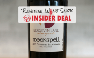 An Enchanting INSIDER DEAL! Bergevin Lane Moonspell Cabernet Sauvignon