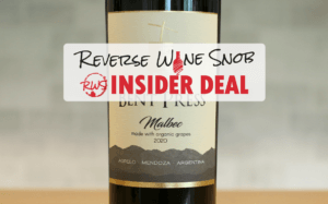 INSIDER DEAL! Bent Press Malbec - A Savory Delight