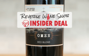 INSIDER DEAL! Omen Red Blend - A Good Sign
