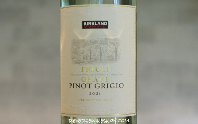 Kirkland Signature Pinot Grigio Cheap and Good • Reverse Wine Snob
