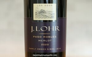 J Lohr Los Osos Paso Robles Merlot - Juicy!