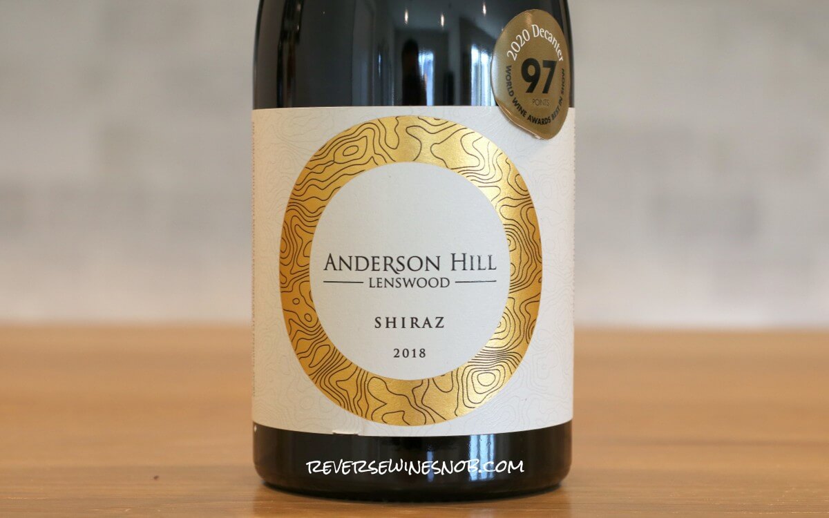 2018 Anderson Hill O Series Lenswood Shiraz