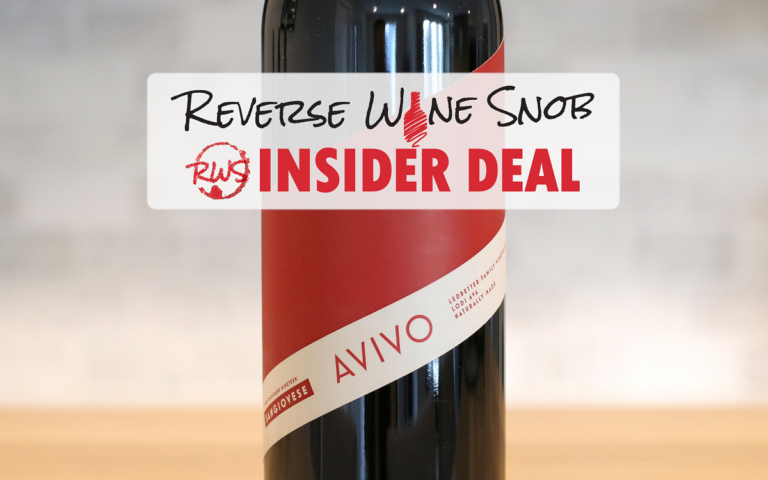 INSIDER DEAL! Avivo Sangiovese - Super!