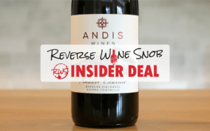 INSIDER DEAL! Andis Amador Classico Barbera Zinfandel Blend