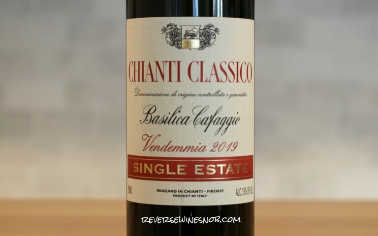 Basilica Cafaggio Single Estate Chianti Classico - The Best $10 Chianti Classico?