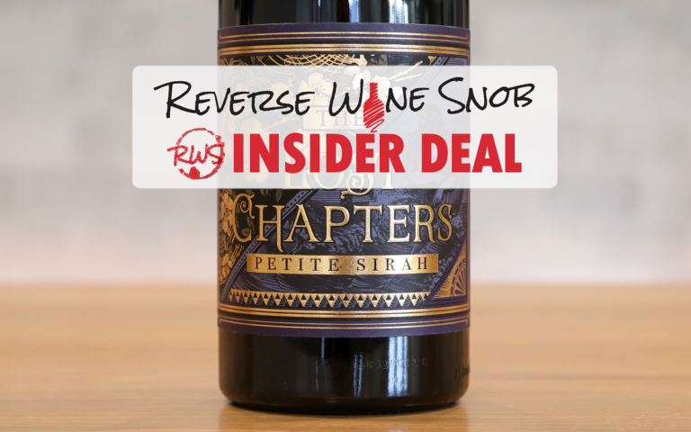 HALF OFF INSIDER DEAL! Lost Chapters Napa Petite Sirah