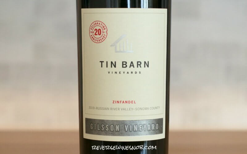Tin Barn Gilsson Vineyard Russian River Valley Zinfandel Just Get It
