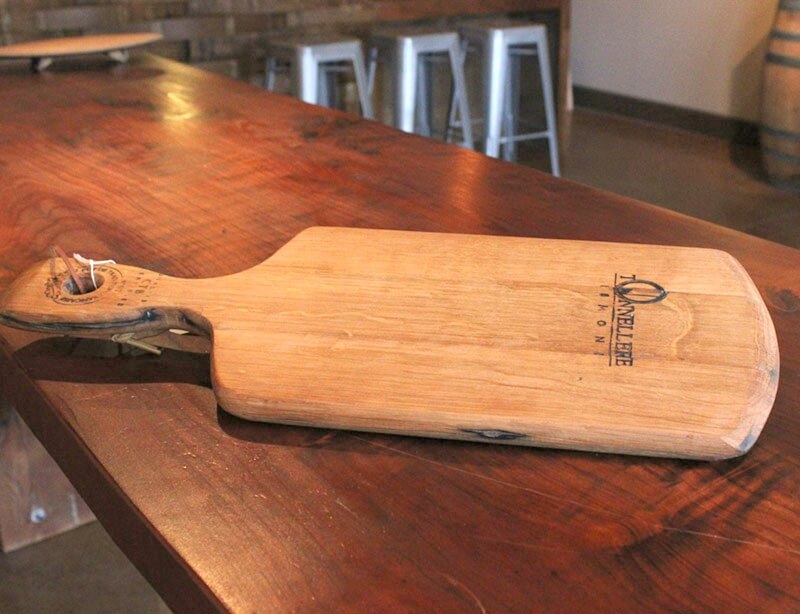Wine Barrel Cutting Board